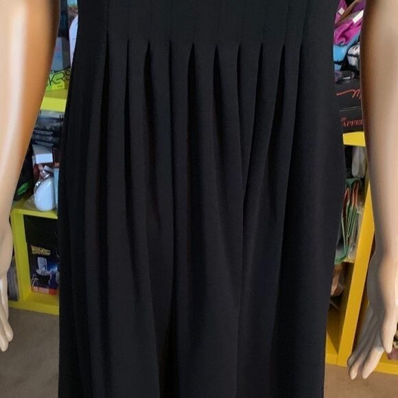 Isaac Mizrahi Target Box Pleat Black Jumper/Dress - Picture 4 of 8